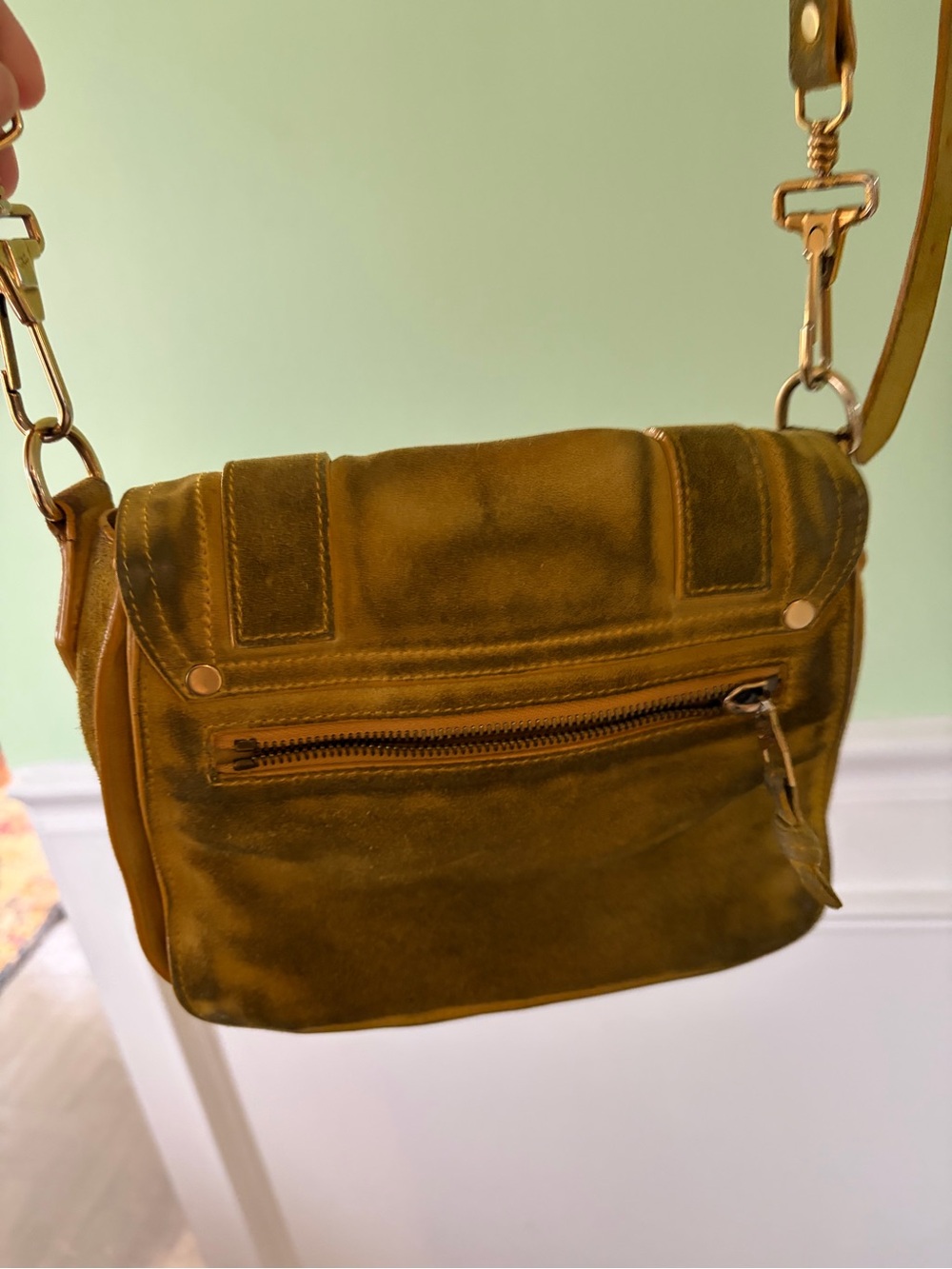 Proenza Schouler bag PS1 mini suede - Picture 3 of 7
